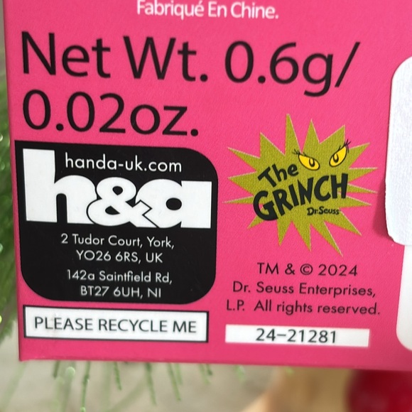 Grinch Nail Wraps - Picture 6 of 6